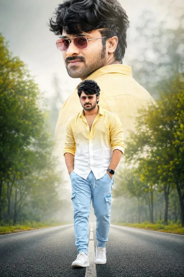 Preview for Cinematic prabhas Misty Road Fashion Portrait