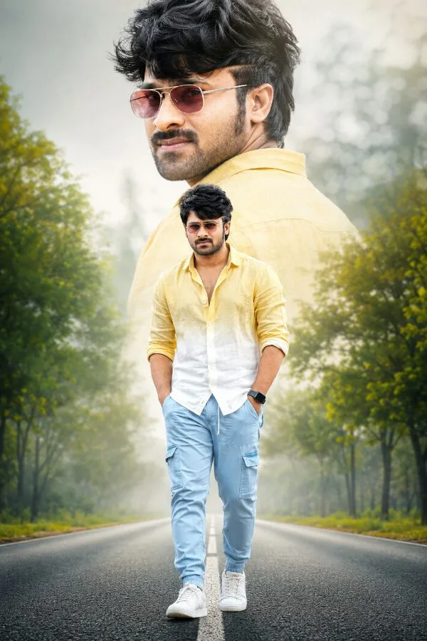 Preview for Cinematic prabhas Misty Road Fashion Portrait